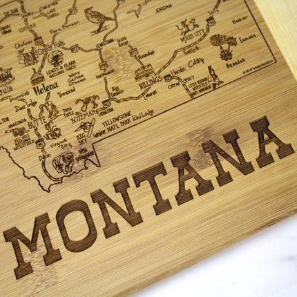 A Slice of Life Montana 11" Cutting & Serving Board