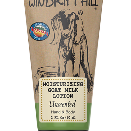 Unscented Goat Milk Lotion - Tube | 2oz.