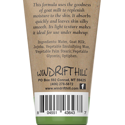 Unscented Goat Milk Lotion - Tube | 2oz.