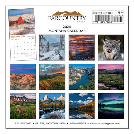 2024 Montana Scenic Mini Calendar