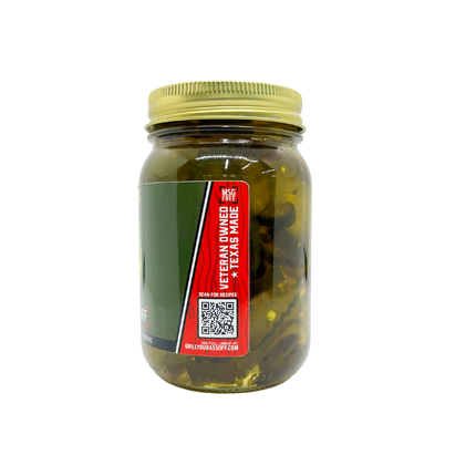 Donkey Dongs Sweet Fire Pickles - Jalapeno Pickle, Condiment