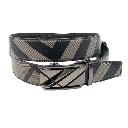 Angular Adjustable Genuine Leather Belt