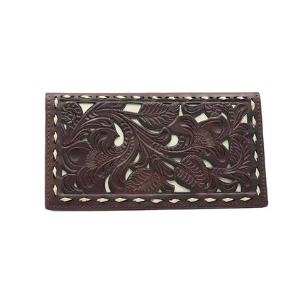 Genuine Lazer-Cut Leather Wallet