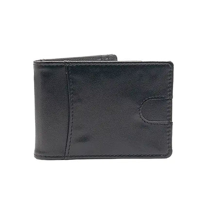 Black Men's Money Clip Wallet