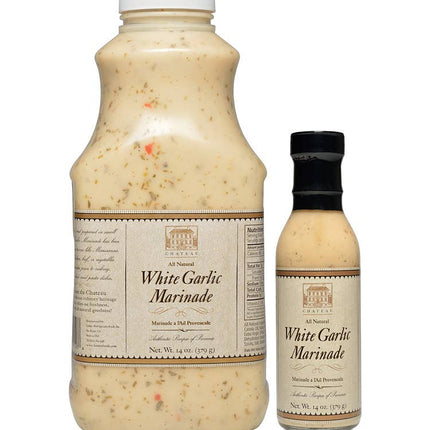 Chateau All-Natural White Garlic Marinade - 12 oz