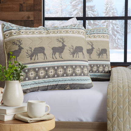 3-Piece Lodge Quilt - Yosemite Collection: King / Yosemite