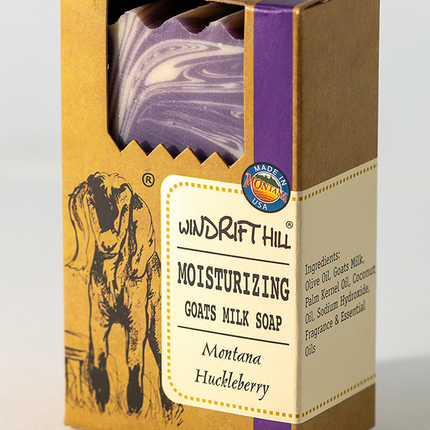 Montana Huckleberry Goat Milk Soap