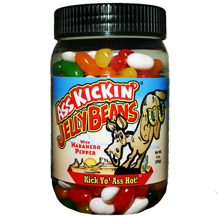 Ass Kickin’ Jelly Beans:  9 oz. Jar