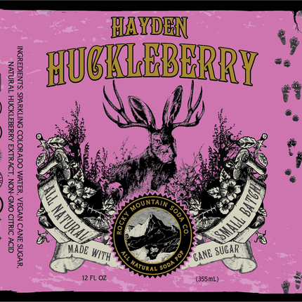 Huckleberry Small Batch Bottled Drink