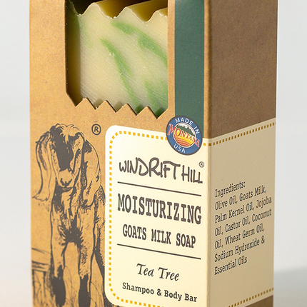 Tea Tree Goat Milk Shampoo & Body Bar