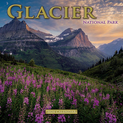 2024 Glacier National Park Wall Calendar